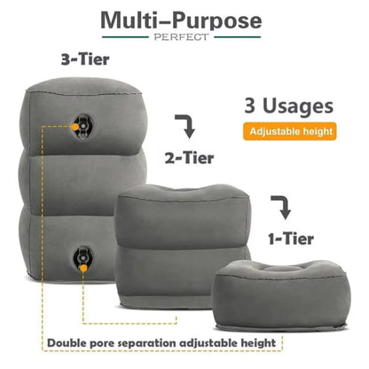 Repose-Pieds Gonflable Avion