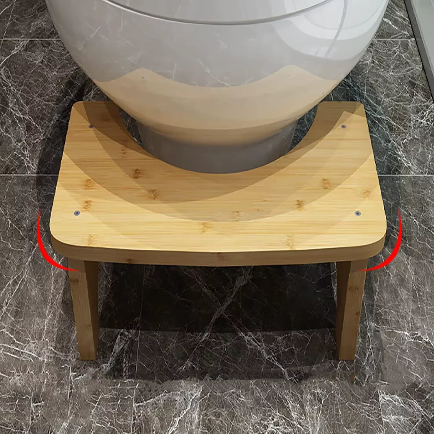 Repose-Pieds Physiologique WC